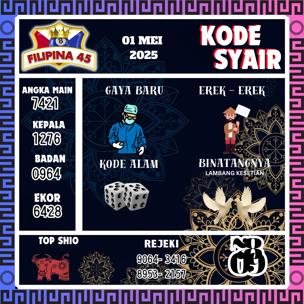Kode Syair Filipina45 Pools - Mei Pools 